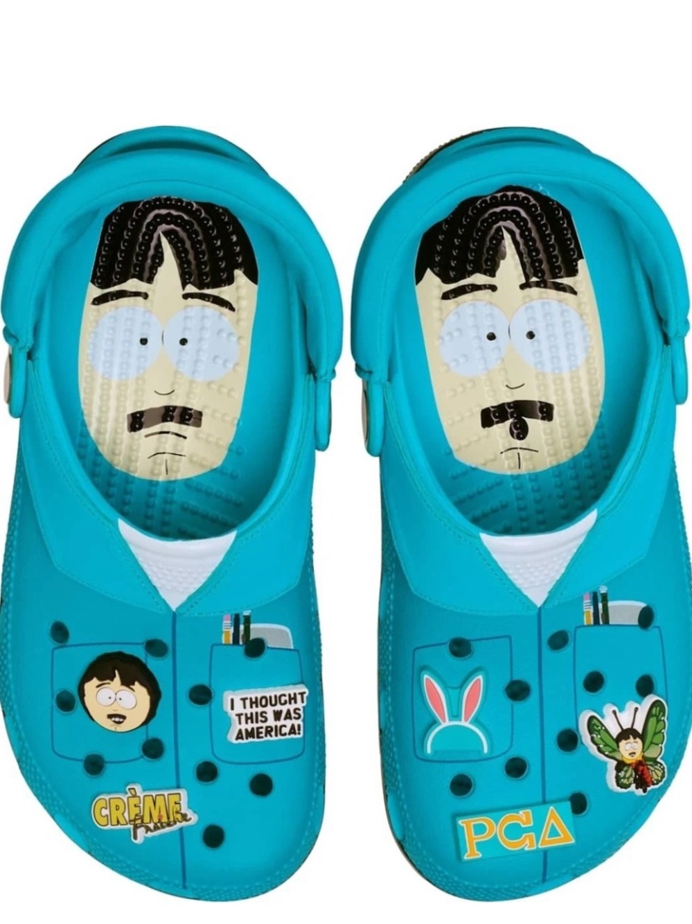 CROCS South Park Randy Novelty Clogs with Character Insole and Jibbitz Accents